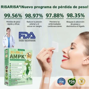 𝑽𝒆𝒏𝒕𝒂 𝑭𝒍𝒂𝒔𝒉 𝒅𝒆 𝑭𝒊𝒏 𝒅𝒆 𝑨𝒏̃𝒐 𝑶𝒇𝒊𝒄𝒊𝒂𝒍 𝑺𝒕𝒐𝒓𝒆⭐💖  𝐑𝐢𝐬𝐚𝐫𝐢𝐬𝐚® 🇺🇸 30-𝐈𝐍-𝟏 𝐏𝐚𝐫𝐜𝐡𝐞 𝐌𝐞𝐭𝐚𝐛𝐨́𝐥𝐢𝐜𝐨 & 𝐑𝐞𝐚𝐟𝐢𝐫𝐦𝐚𝐧𝐭𝐞 (𝐓𝐞𝐜𝐧𝐨𝐥𝐨𝐠𝐢́𝐚 𝐌𝐢𝐜𝐫𝐨-𝐃𝐢𝐟𝐮𝐬𝐢𝐨́𝐧, 𝐄𝐟𝐞𝐜𝐭𝐨 𝟐𝟒𝐇) 𝐏𝐚𝐫𝐚 𝐂𝐨𝐧𝐭𝐫𝐨𝐥 𝐝𝐞 𝐏𝐞𝐬𝐨, 𝐀𝐧𝐭𝐨𝐣𝐨𝐬, 𝐄𝐧𝐞𝐫𝐠𝐢́𝐚 𝐲 𝐌𝐞𝐭𝐚𝐛𝐨𝐥𝐢𝐬𝐦𝐨 𝐝𝐞 𝐀𝐳𝐮́𝐜𝐚𝐫𝐞𝐬 💡💡💡