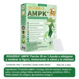 𝑽𝒆𝒏𝒕𝒂 𝑭𝒍𝒂𝒔𝒉 𝒅𝒆 𝑭𝒊𝒏 𝒅𝒆 𝑨𝒏̃𝒐 𝑶𝒇𝒊𝒄𝒊𝒂𝒍 𝑺𝒕𝒐𝒓𝒆⭐💖  𝐑𝐢𝐬𝐚𝐫𝐢𝐬𝐚® 🇺🇸 30-𝐈𝐍-𝟏 𝐏𝐚𝐫𝐜𝐡𝐞 𝐌𝐞𝐭𝐚𝐛𝐨́𝐥𝐢𝐜𝐨 & 𝐑𝐞𝐚𝐟𝐢𝐫𝐦𝐚𝐧𝐭𝐞 (𝐓𝐞𝐜𝐧𝐨𝐥𝐨𝐠𝐢́𝐚 𝐌𝐢𝐜𝐫𝐨-𝐃𝐢𝐟𝐮𝐬𝐢𝐨́𝐧, 𝐄𝐟𝐞𝐜𝐭𝐨 𝟐𝟒𝐇) 𝐏𝐚𝐫𝐚 𝐂𝐨𝐧𝐭𝐫𝐨𝐥 𝐝𝐞 𝐏𝐞𝐬𝐨, 𝐀𝐧𝐭𝐨𝐣𝐨𝐬, 𝐄𝐧𝐞𝐫𝐠𝐢́𝐚 𝐲 𝐌𝐞𝐭𝐚𝐛𝐨𝐥𝐢𝐬𝐦𝐨 𝐝𝐞 𝐀𝐳𝐮́𝐜𝐚𝐫𝐞𝐬 💡💡💡