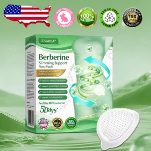 🔥 ÚLTIMO DÍA · 80% OFF 🌟 🌈 RISARISA® Berberine Slimming Support Nano Microneedle Patch Apoya el control del peso, mejora el metabolismo y ayuda a recuperar el equilibrio corporal.