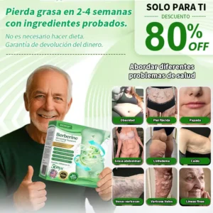 🔥 ÚLTIMO DÍA · 80% OFF 🌟 🌈 RISARISA® Berberine Slimming Support Nano Microneedle Patch Apoya el control del peso, mejora el metabolismo y ayuda a recuperar el equilibrio corporal.