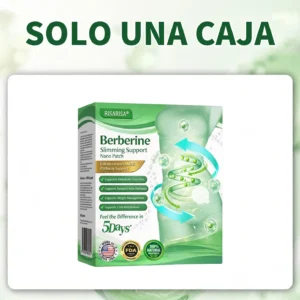 🔥 ÚLTIMO DÍA · 80% OFF 🌟 🌈 RISARISA® Berberine Slimming Support Nano Microneedle Patch Apoya el control del peso, mejora el metabolismo y ayuda a recuperar el equilibrio corporal.