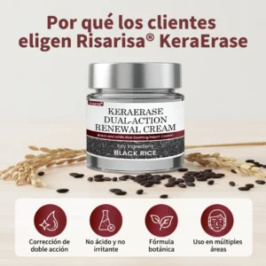 Risarisa® KeraErase Crema Renovadora de Doble Acción🔔