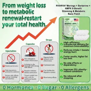 ✅RISARISA® 𝐌𝐨𝐫𝐢𝐧𝐠𝐚 × 𝐁𝐞𝐫𝐛𝐞𝐫𝐢𝐧𝐞 × 𝐀𝐌𝐏𝐊 𝟖-𝐁𝐞𝐧𝐞𝐟𝐢𝐭 𝐒𝐥𝐢𝐦𝐦𝐢𝐧𝐠 &  (𝐌𝐢𝐜𝐫𝐨-𝐃𝐢𝐟𝐟𝐮𝐬𝐢𝐨𝐧 𝐓𝐞𝐜𝐡, 𝟐𝟒𝐇 𝐄𝐟𝐟𝐞𝐜𝐭) 𝐅𝐨𝐫 𝐖𝐞𝐢𝐠𝐡𝐭 𝐌𝐚𝐧𝐚𝐠𝐞𝐦𝐞𝐧𝐭, 𝐂𝐫𝐚𝐯𝐢𝐧𝐠 𝐂𝐨𝐧𝐭𝐫𝐨𝐥, 𝐄𝐧𝐞𝐫𝐠𝐲, 𝐚𝐧𝐝 𝐒𝐮𝐠𝐚𝐫 𝐌𝐞𝐭𝐚𝐛𝐨𝐥𝐢𝐬𝐦 🛒🔥🔥🔥